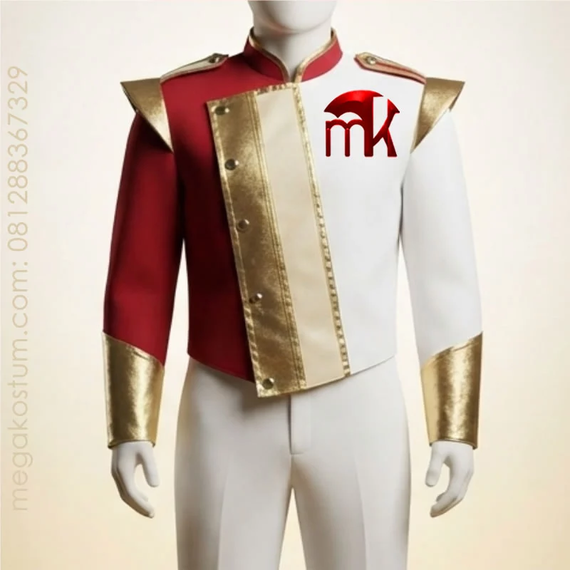 baju-drumband-merah-putih-merah-emas