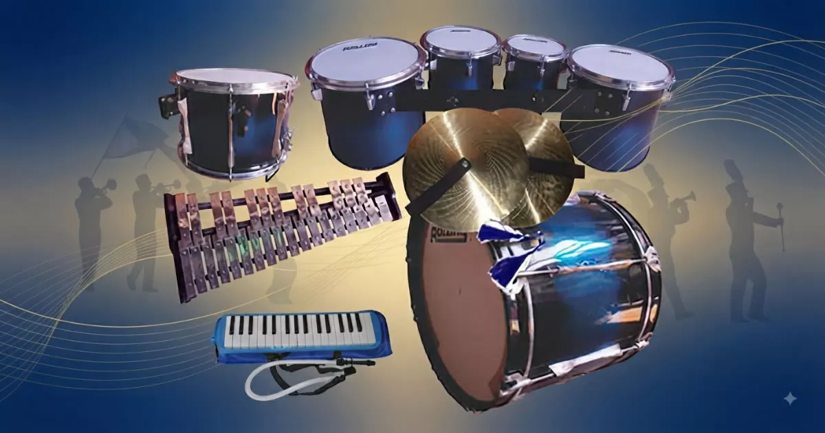 Harga alat semi marchingband Mega Kostum untuk TK SD SMP SMA