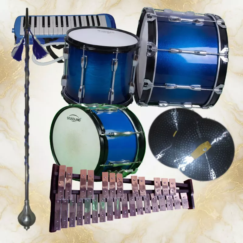 Harga alat drumband SD paket hemat dari Mega Kostum
