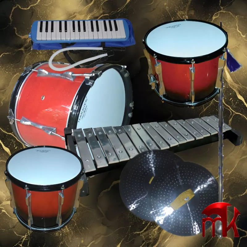Daftar harga alat drumband TK termurah Mega Kostum 8 item produk