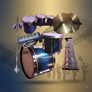 harga alat marchingband SD paket ekonomis mega kostum
