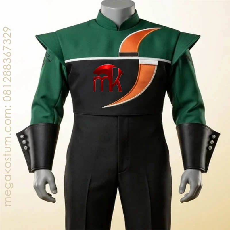 kostum-drumband-hijau-hitam