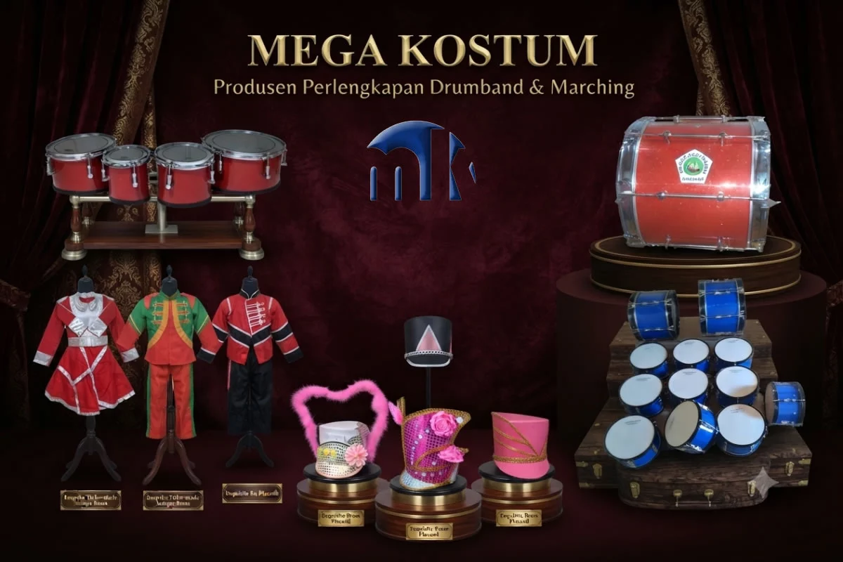 produsen seragam drumband dan marchingband Mega Kostum