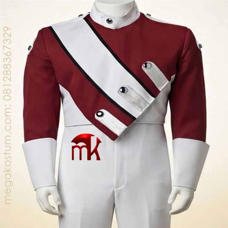 seragam-drumband-marun-putih
