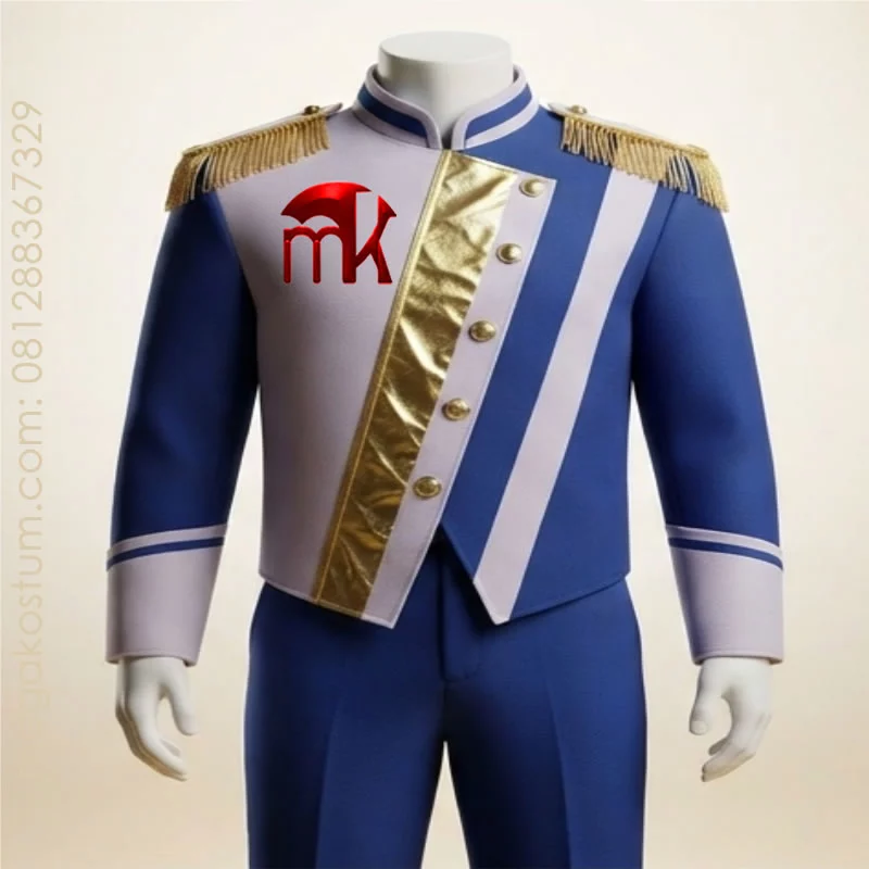 seragam-marching-band-biru-putih-emas