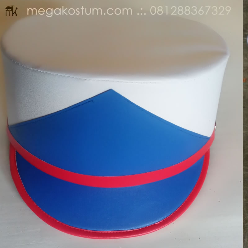topi-marching-band-putih-biru-klasik
