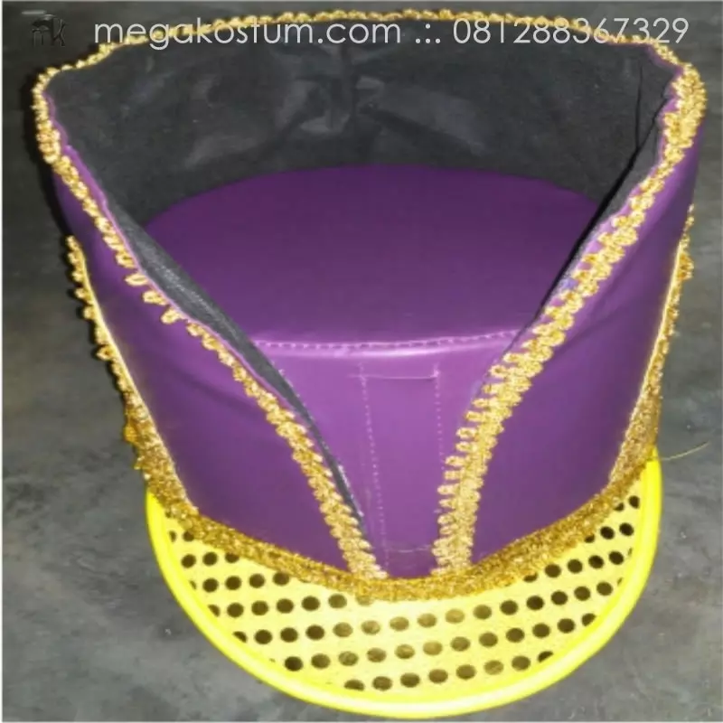 topi-mayoret-ungu-blink-emas